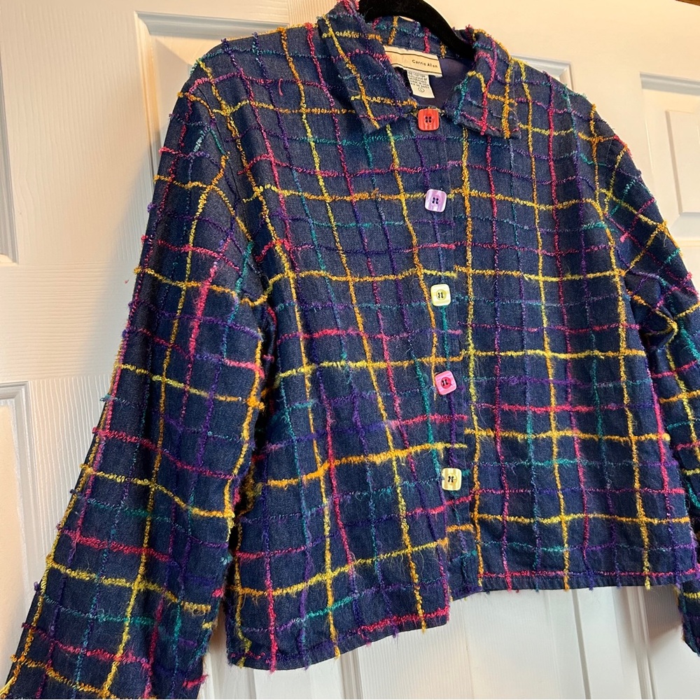 Vintage Carrie Allen Button Up Jacket - Picture 2 of 6